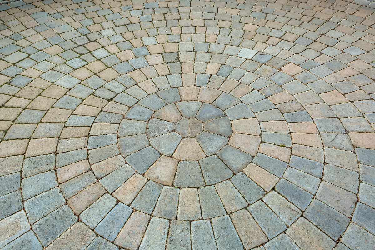Paver patio
