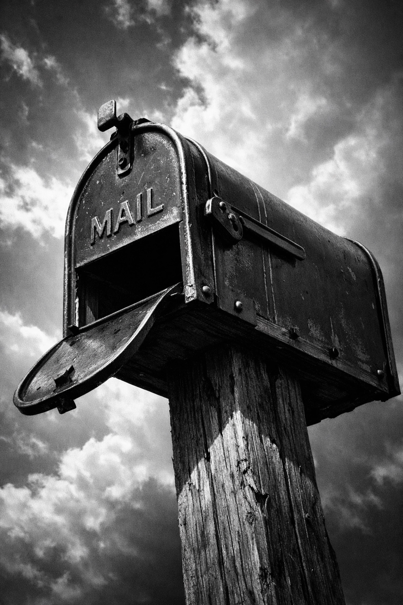 Open mailbox symbolizing direct email communication and owned audience channels