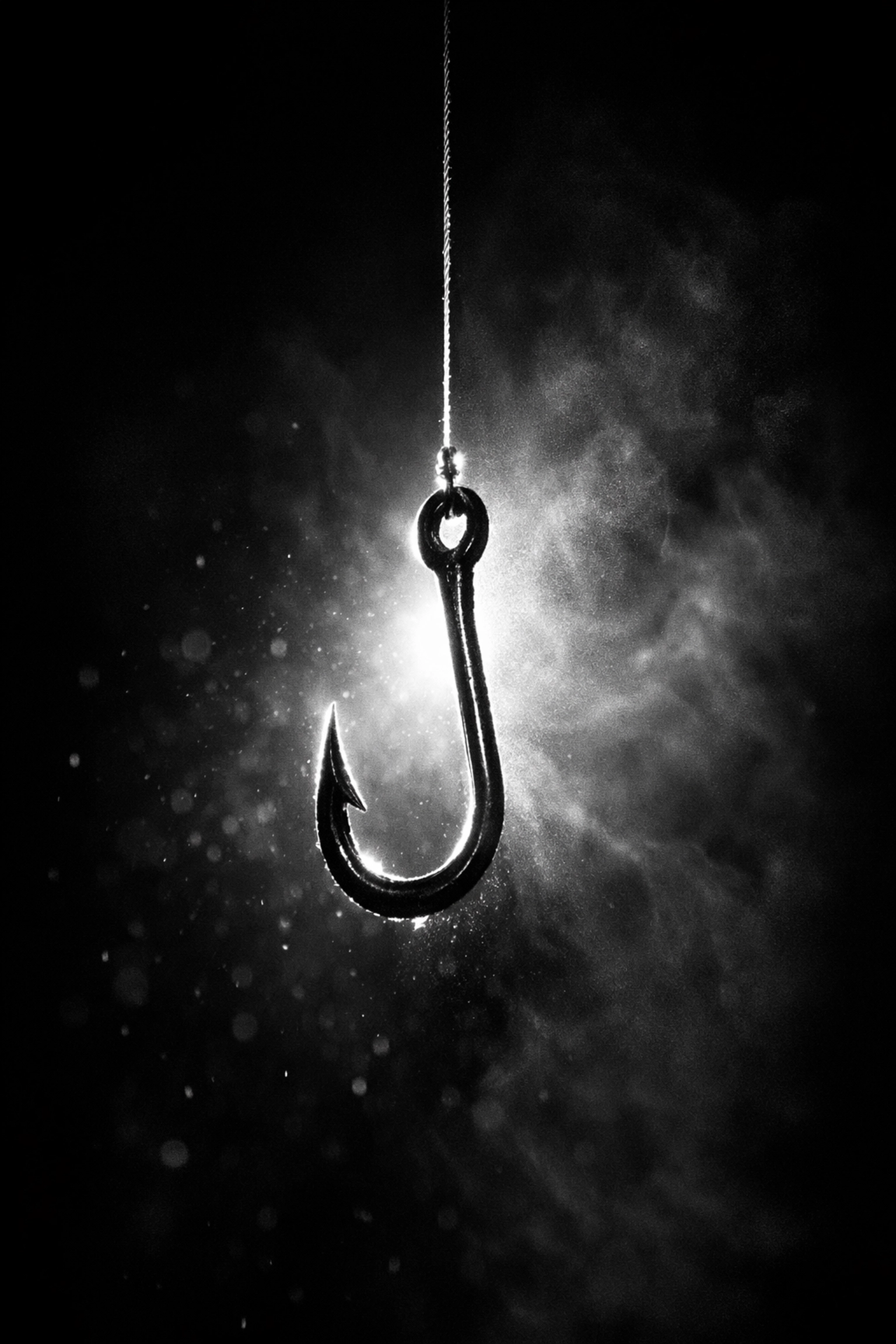 Fishing hook symbolizing capturing audience attention in short-form video marketing strategy