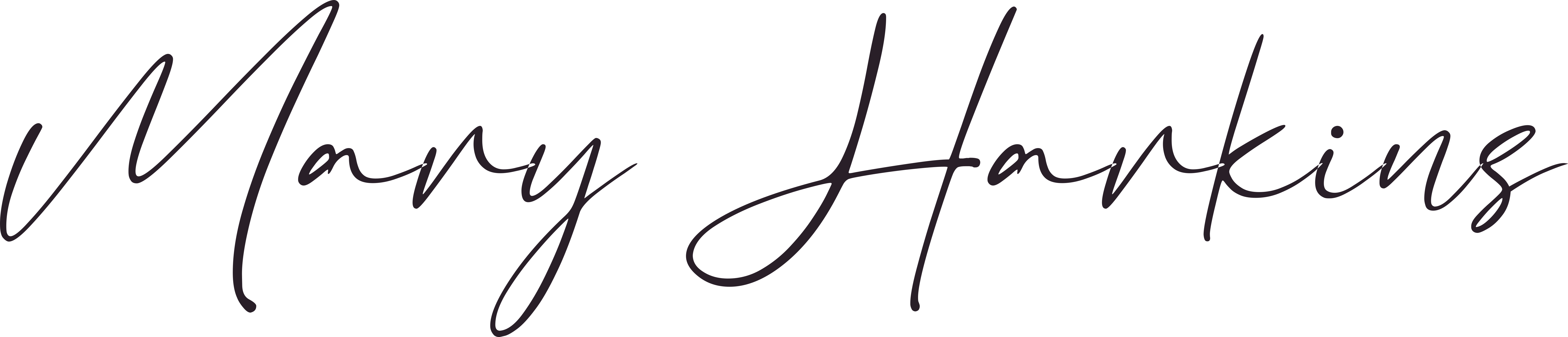 Mary Harkins Signature