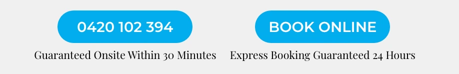 Proximity Plumbing’s trust-rich contact section featuring reviews and credibility badges that build confidence in B2B inquiries.