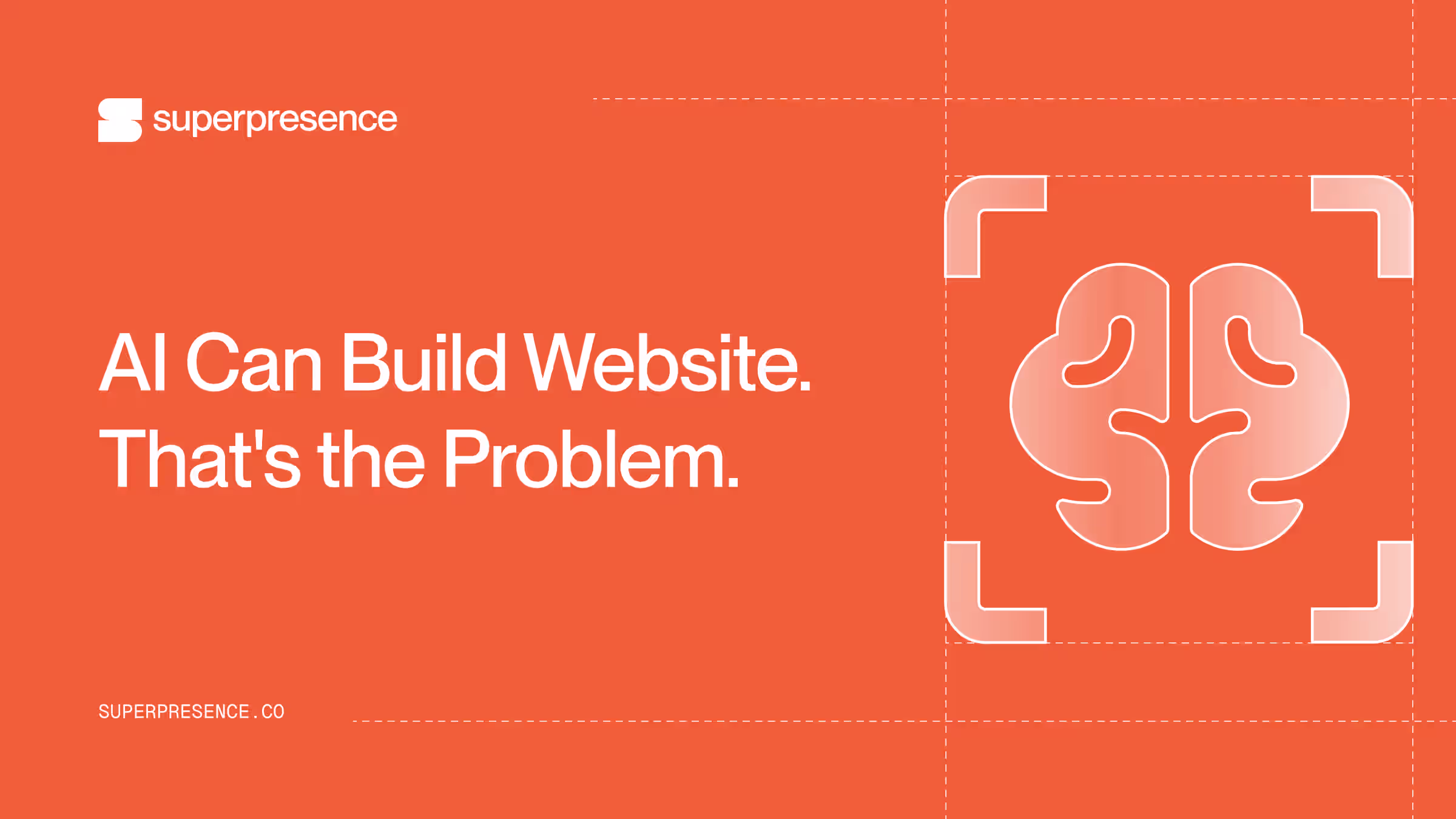 Thumbnail - Can AI build your website. Yes That's exactly the problem