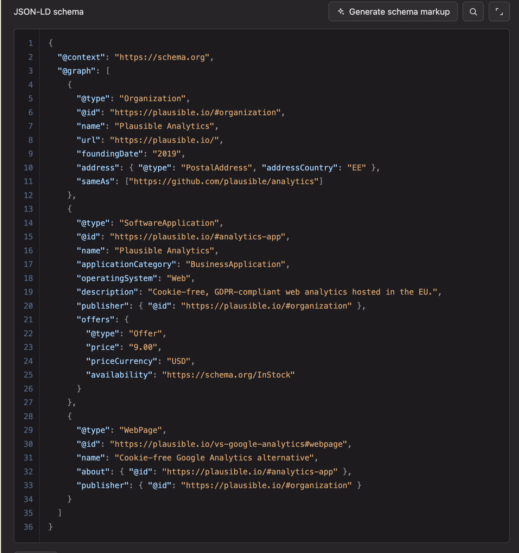 webflow ai schema markup generation