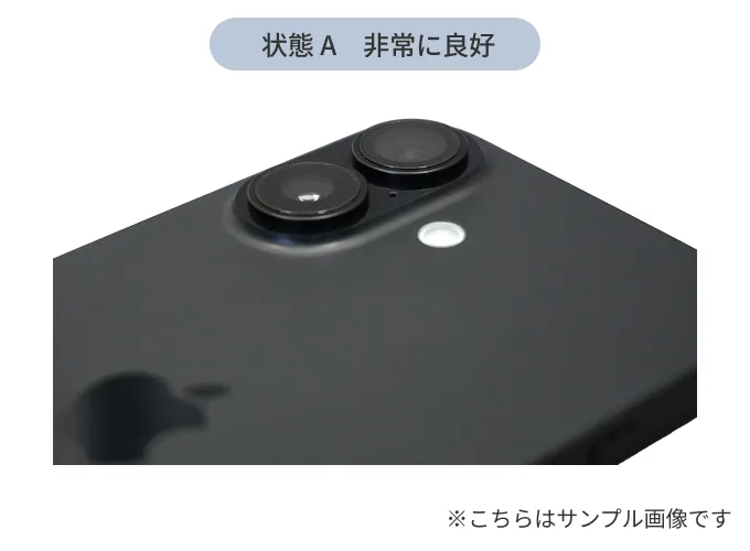 カメラ周り 状態 A 非常に良好