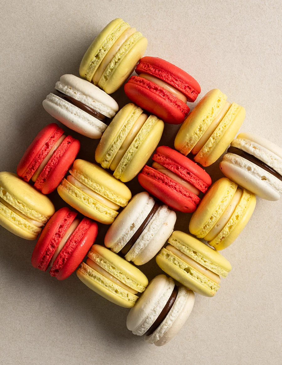 Colorful macaron assortment VANIL