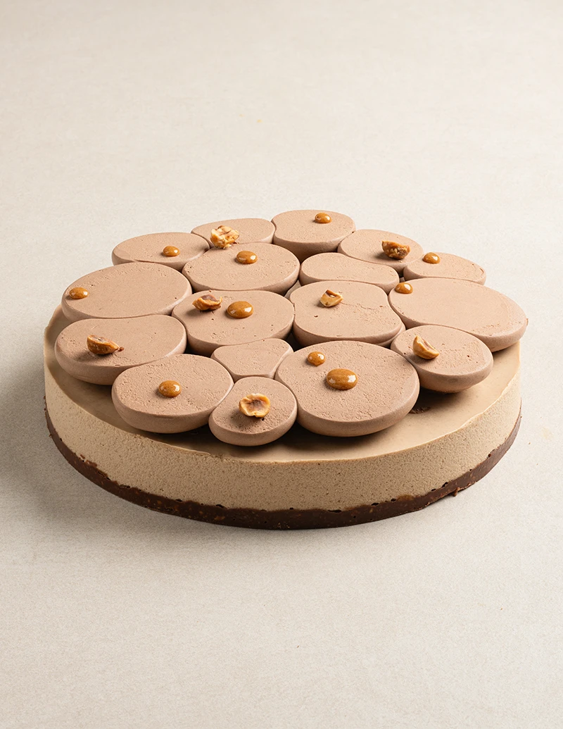 Ferrero Rocher Mousse Cake cake full view