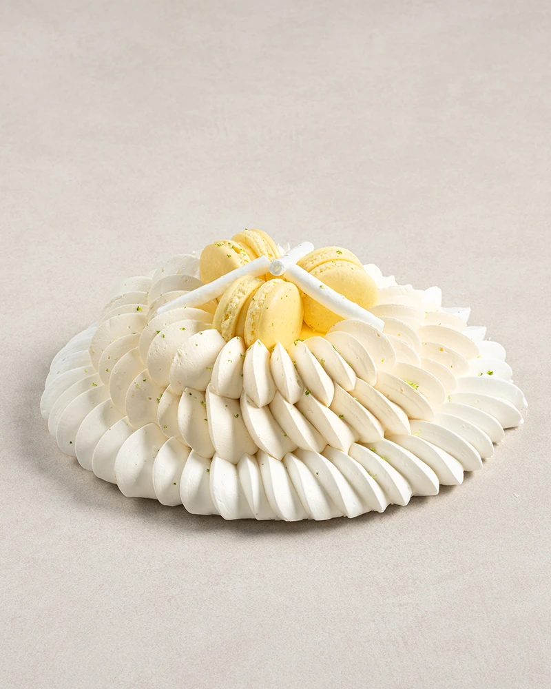 Lemon Pavlova cake VANIL Lakewood NJ pickup