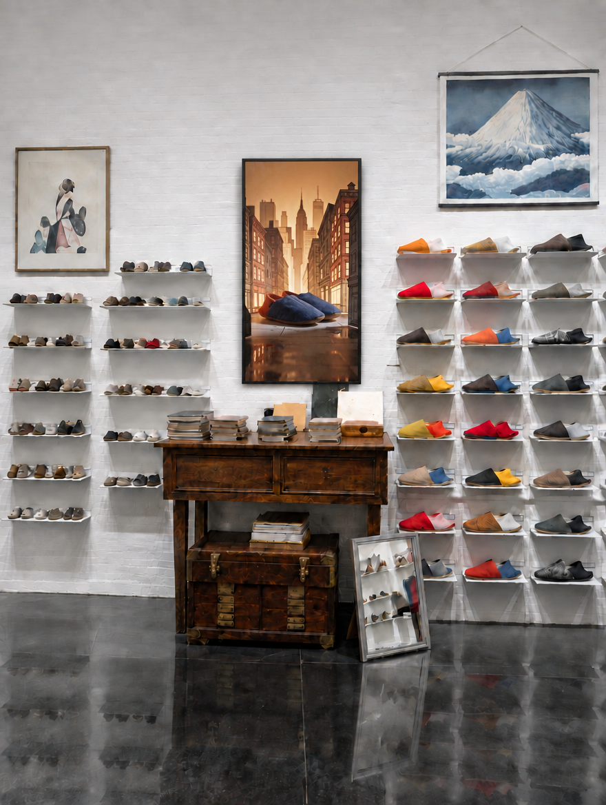 NYC SoHo in-store screen
