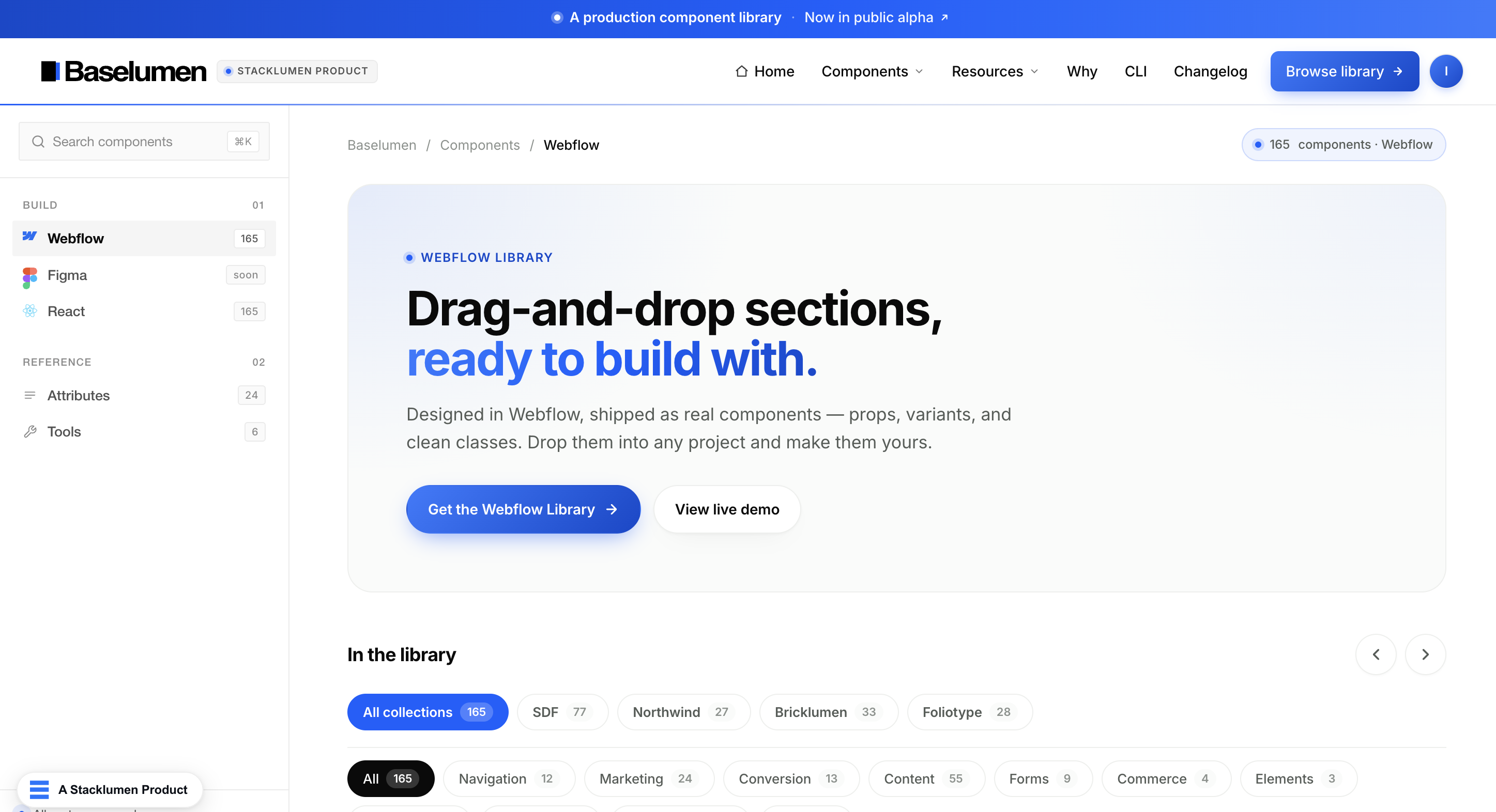 Baselumen — gallery