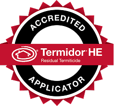 Termidor HE Accredited Applicator badge