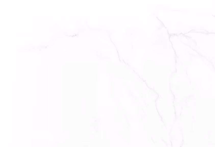 White marble texture background with light gray vein patterns.