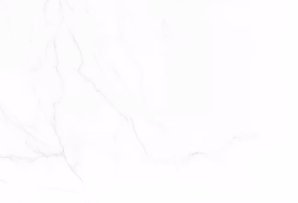 White marble texture with subtle gray veins.