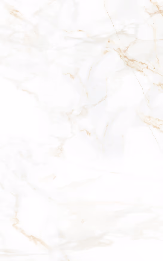 White marble texture with light beige and gold veins.
