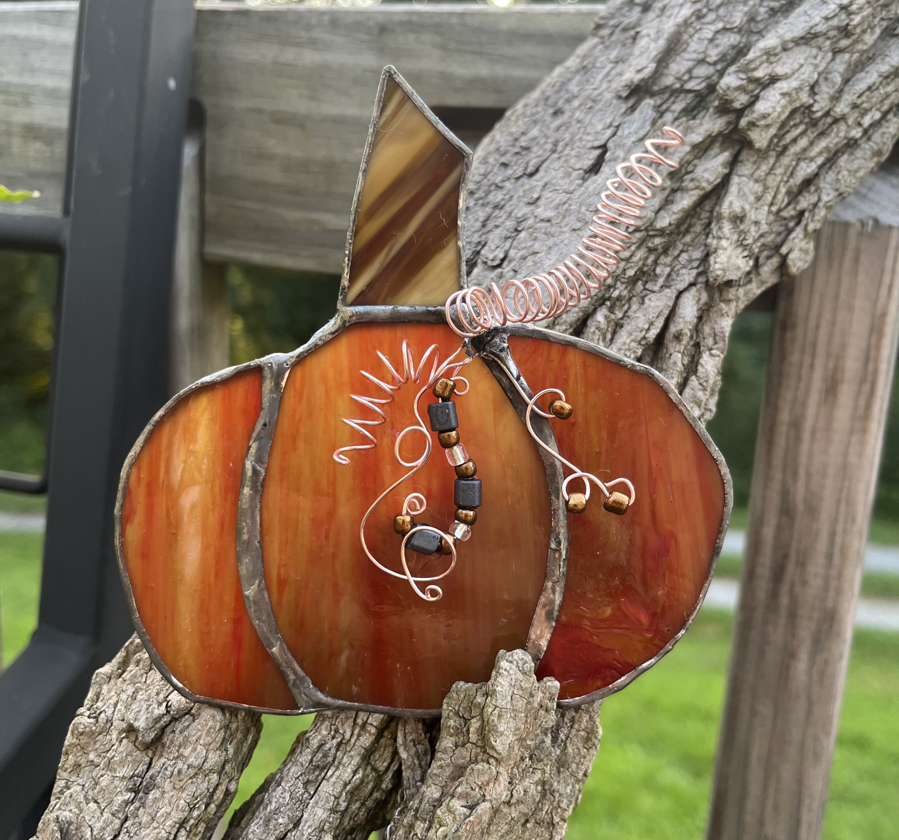 Stained Glass - Pumpkins! class image
