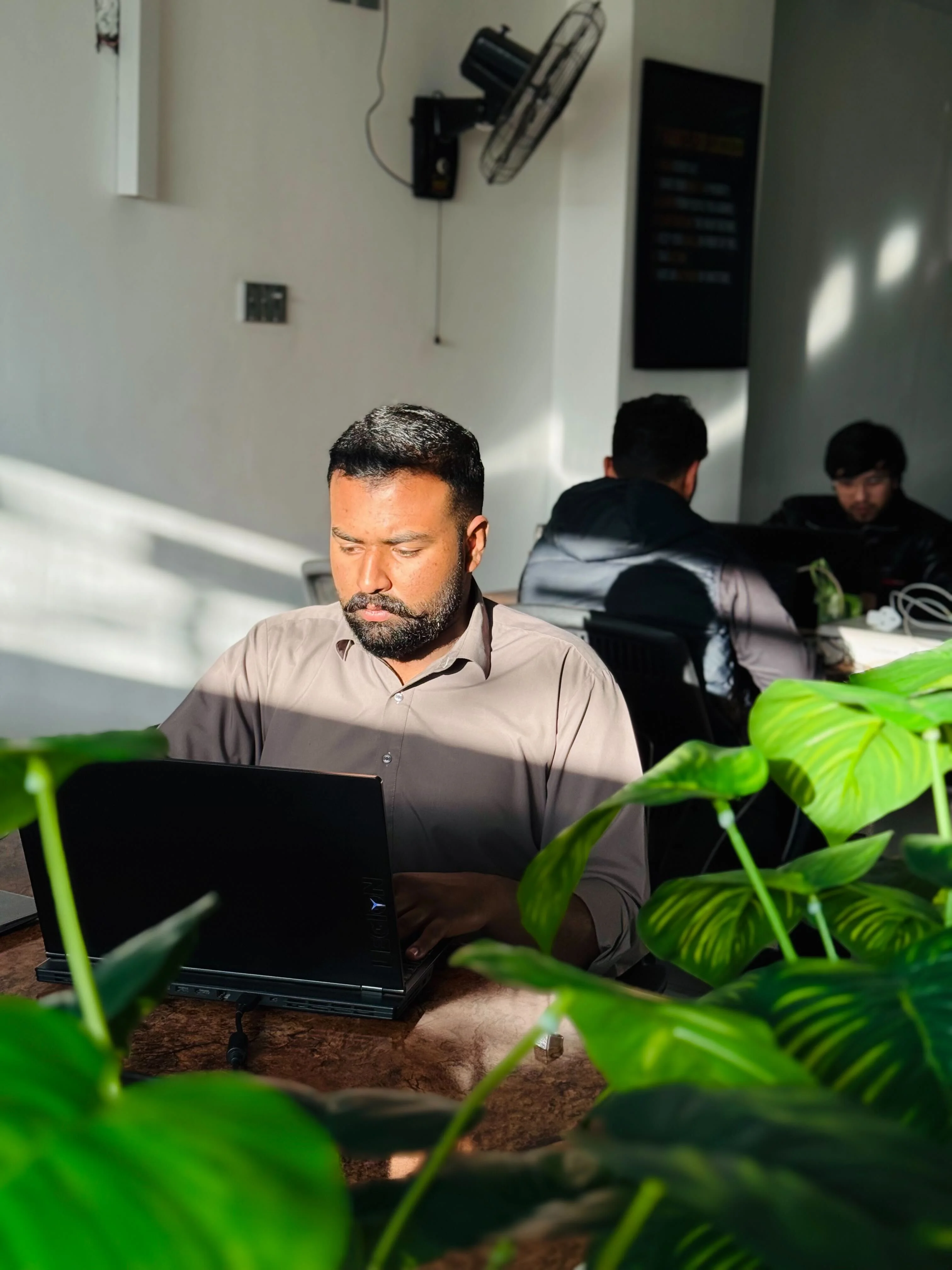 Developios team member at work