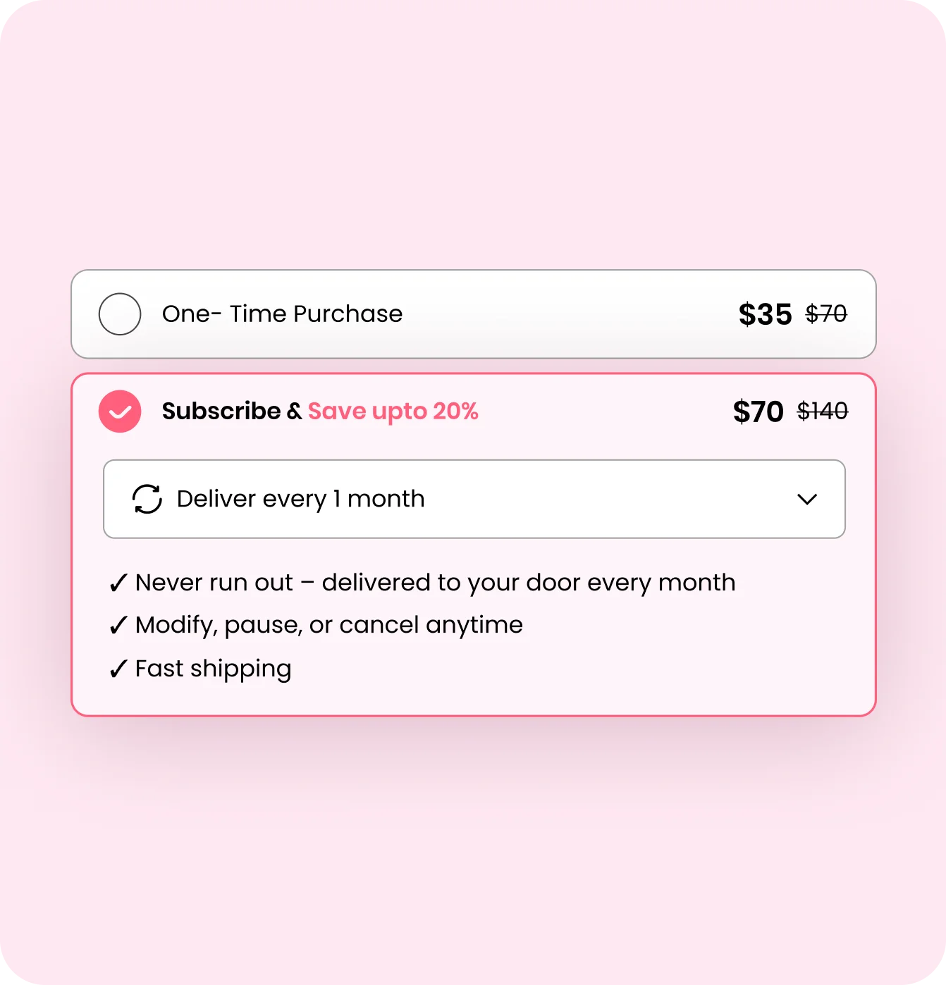 Sugar Baby subscription vs one-time purchase pricing options