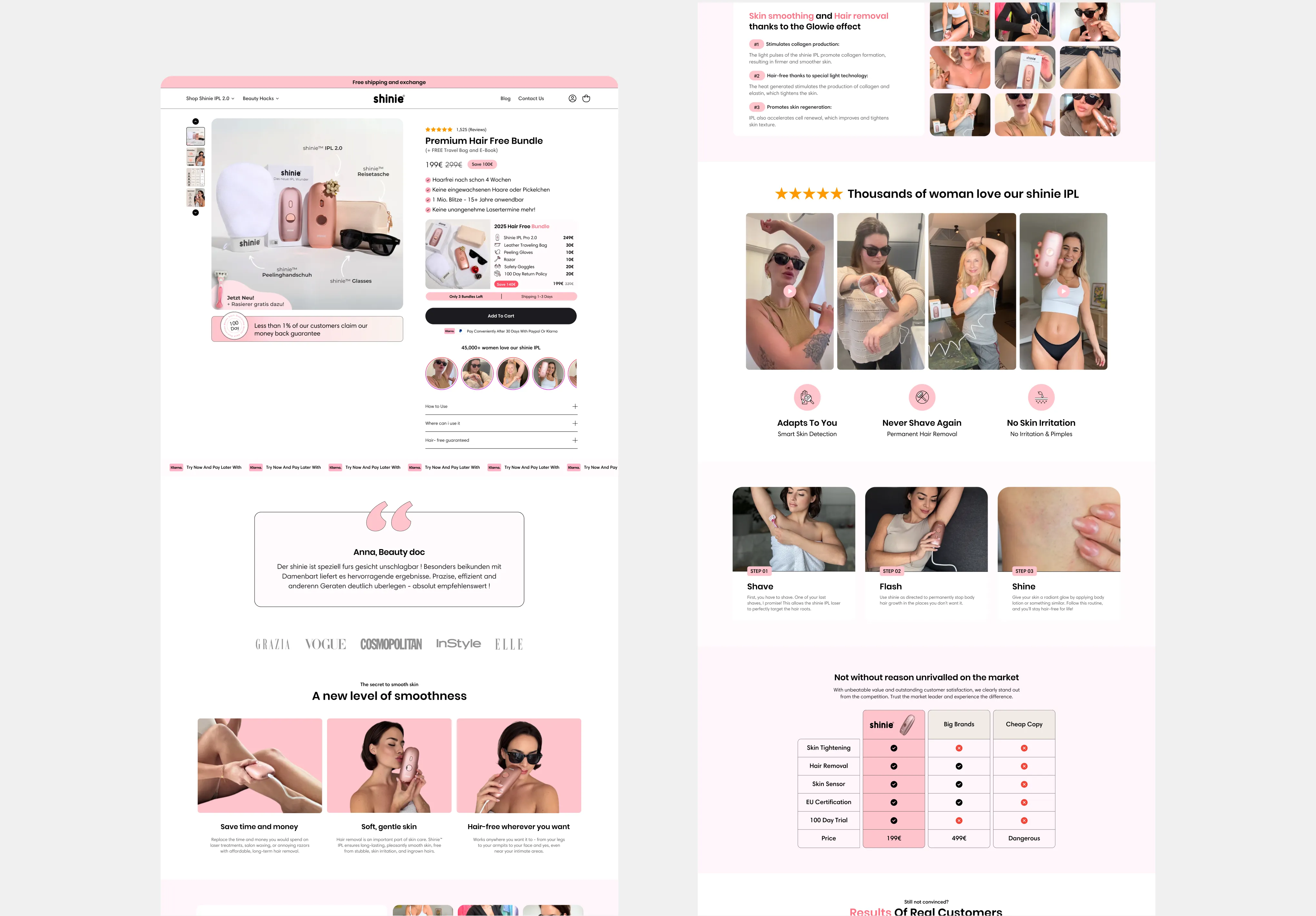 Shopping cart interface showing no items with message: You’re $59.95 away from FREE shipping, offering free shipping, free penetrate mask, and free glow deodorant.