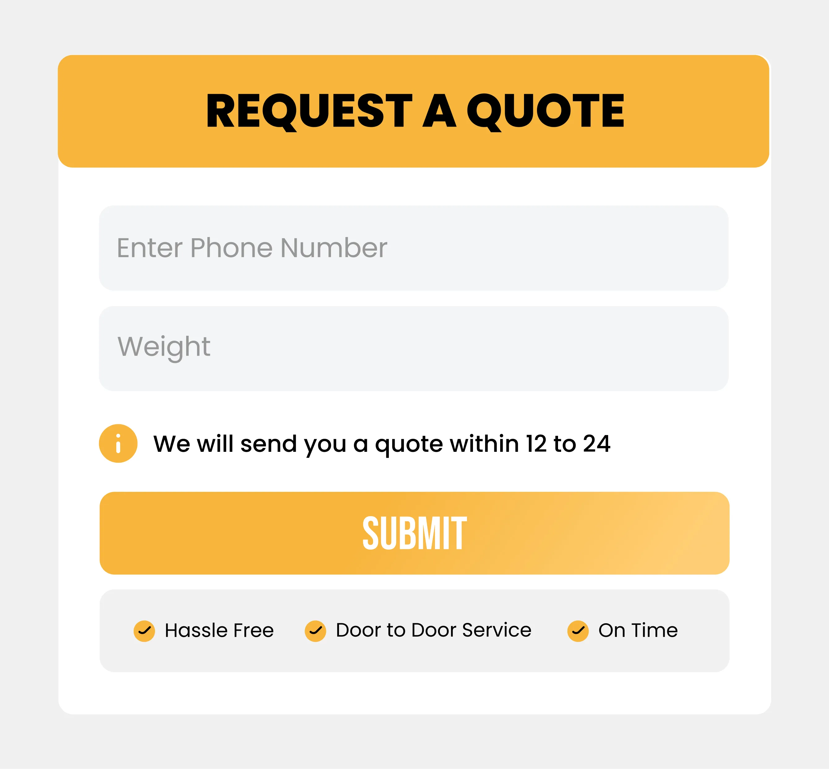 Four steps to quality new floors: order free samples, measure up your home, place your order, and install using an interactive installer map, with buttons to get an instant quote or call.
