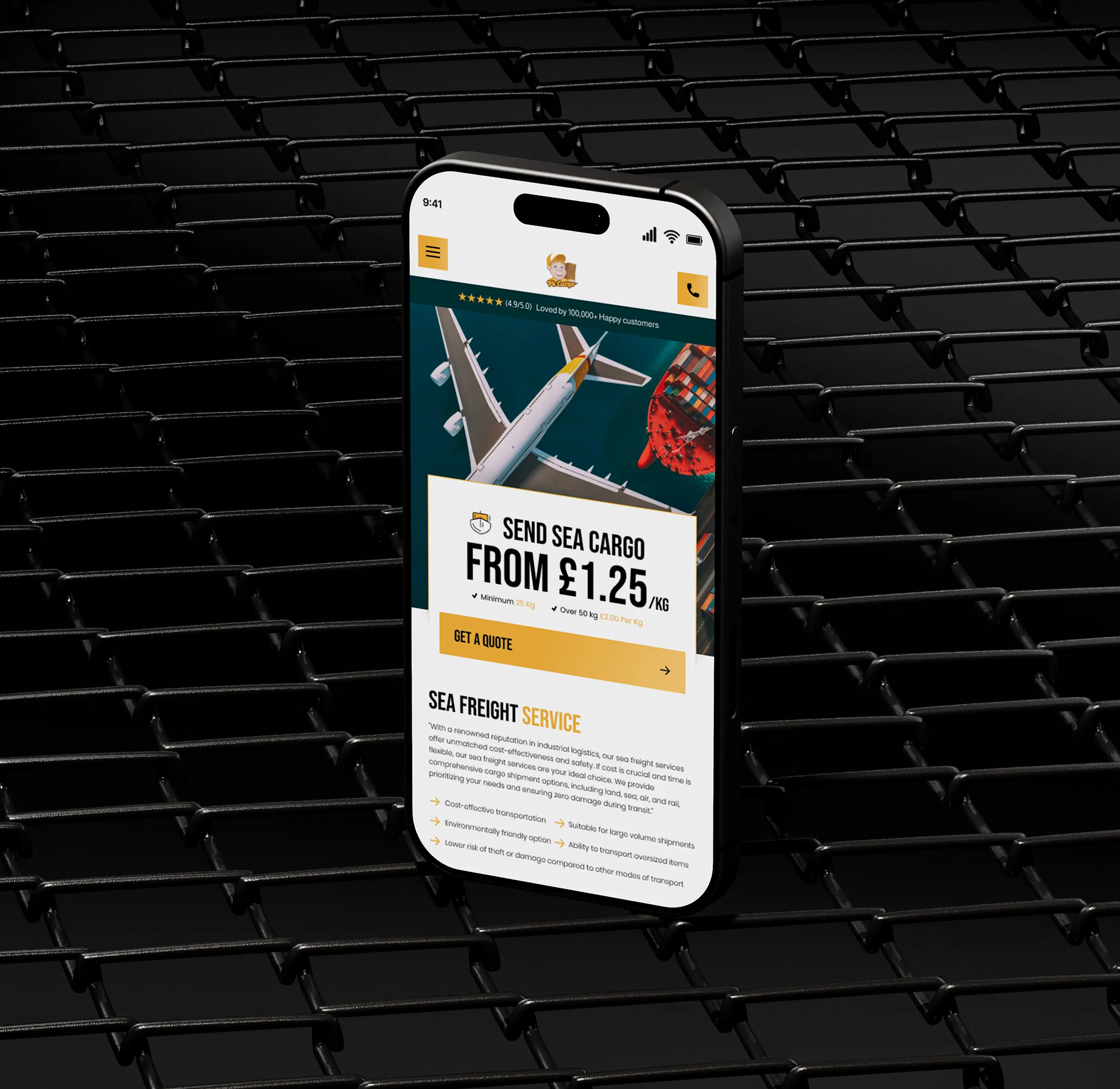 Four steps to quality new floors: order free samples, measure up your home, place your order, and install using an interactive installer map, with buttons to get an instant quote or call.