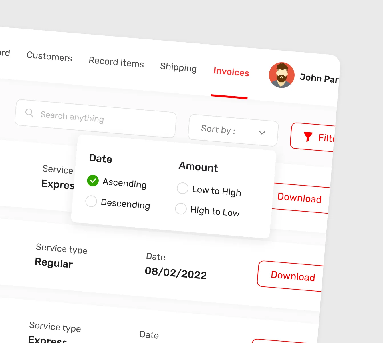 Dropdown menu showing language options with country flags for English, French, German, Spanish, US English, Portuguese, Russian, Japanese, Korean, Urdu, and Chinese.