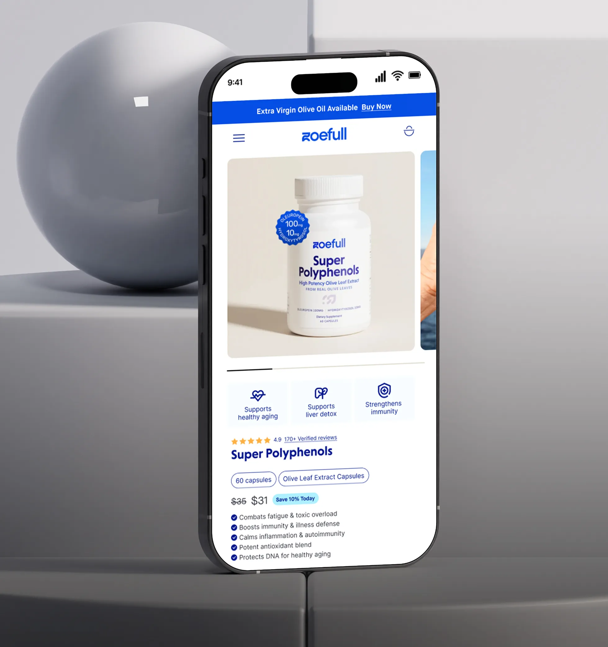 Sugar Baby Skincare website redesign shown on a laptop