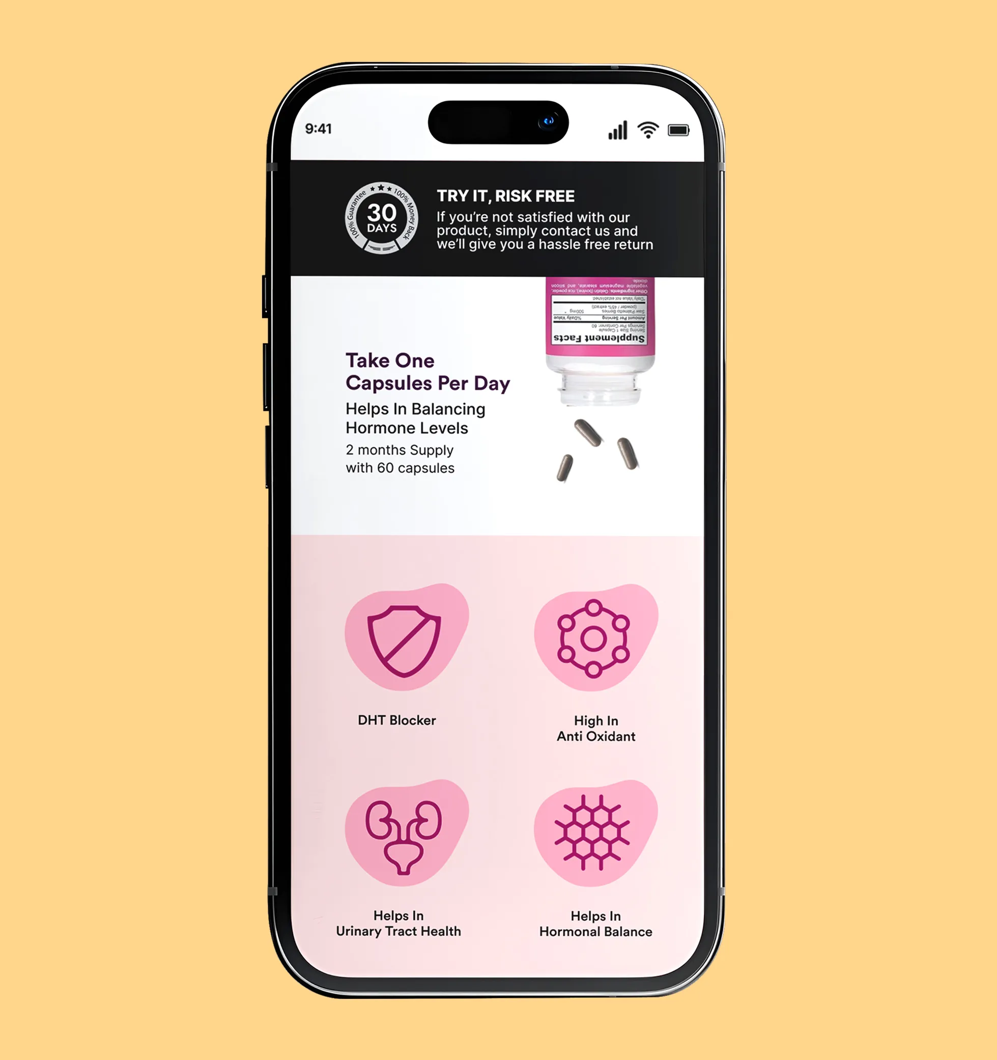 Sugar Baby Glowing Kitty Kit product page on mobile