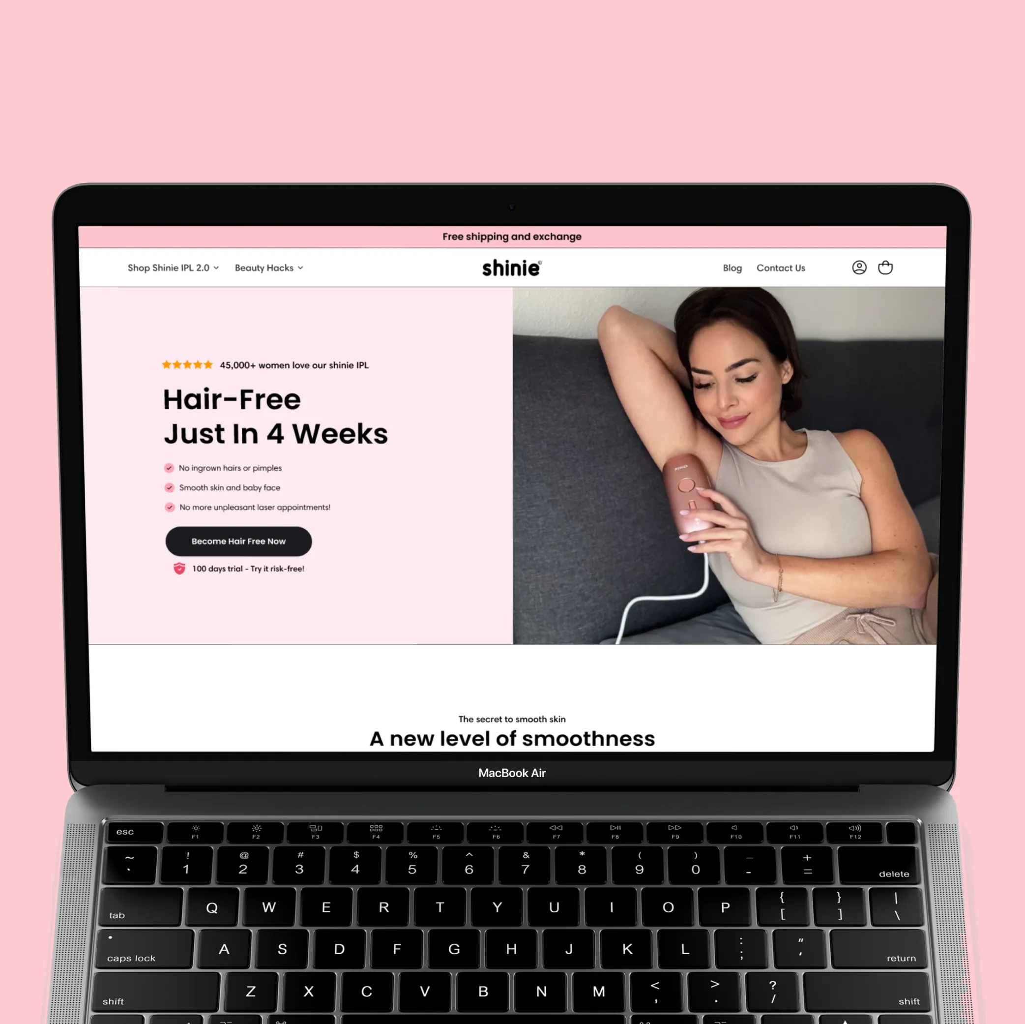 Hair removal brand