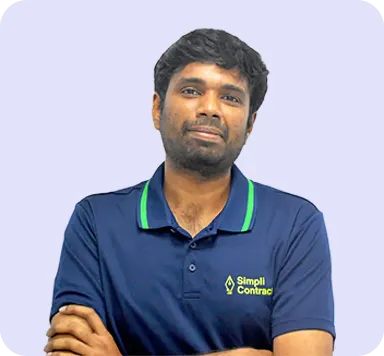 Makesh Kumar - CPO of SimpliContract