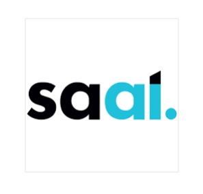 saal. text logo with 'sa' in black and 'al.' in blue.