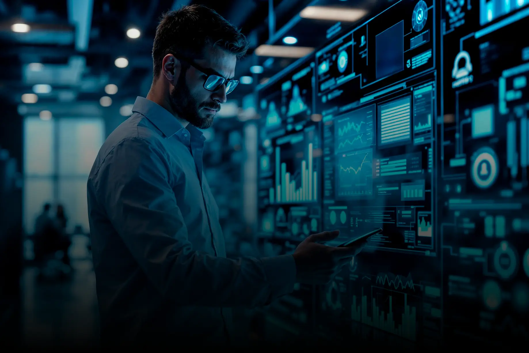 Utilize the server minitoring tool to track critical performance metrics acrodss all server types - Physical, Virtual, Cloud-Based, Application, Mail, Web and Database