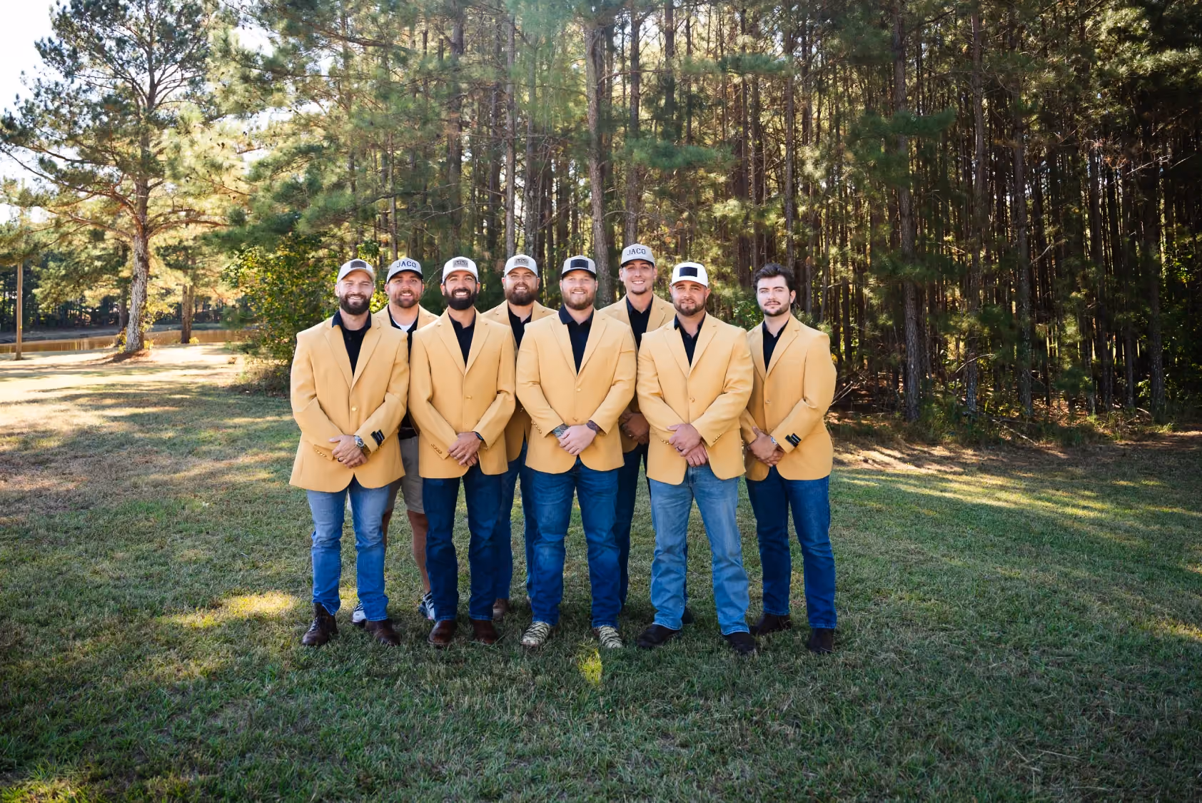 Group Photo Of The Jaco Roofing Team