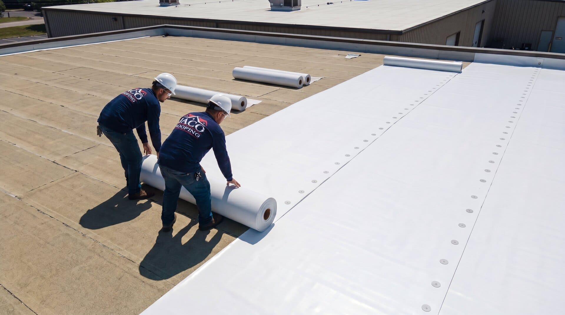 Commercial Pvc Roofing Service
