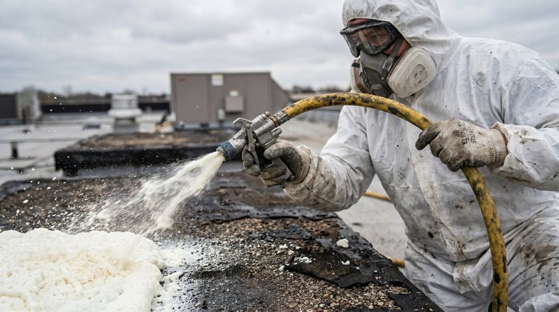 Commercial Spray Foam Roofing