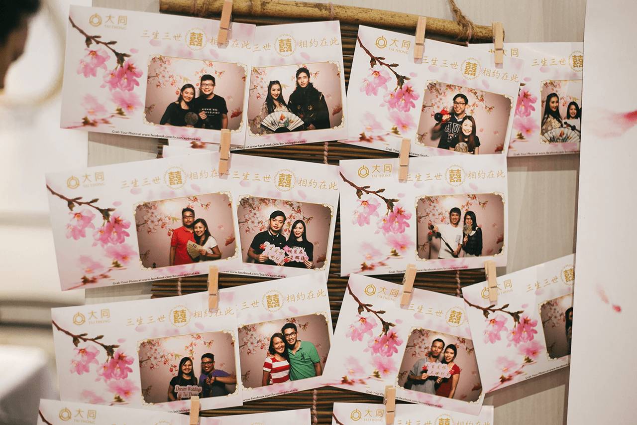 image of festive church decor