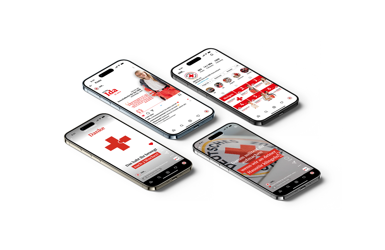 Connext Deutsches Rotes Kreuz Haustürwerbung Digital Marketing