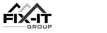 Fix-It Group logo with stylized mountain-like shapes above the text.