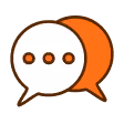 Custom AI chat visual for ScheduleBot websites