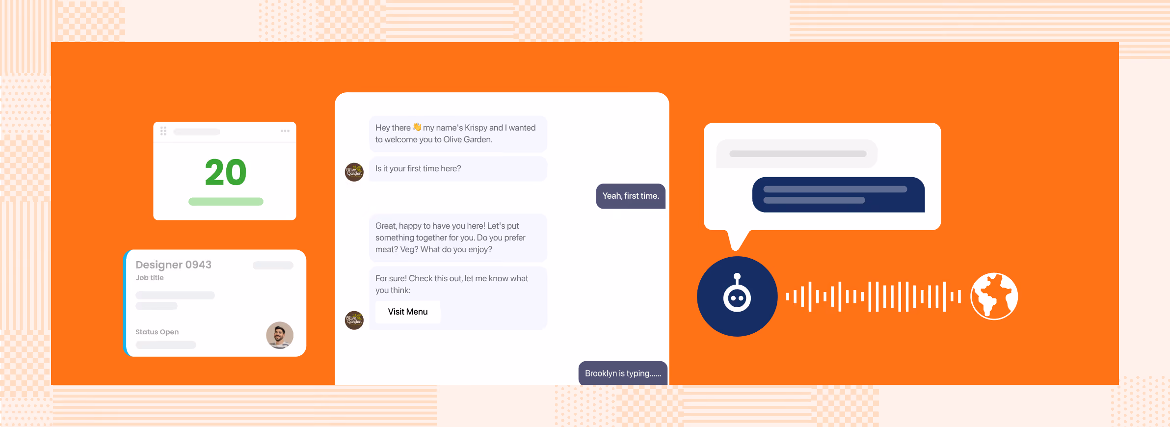 ScheduleBot AI form product visual