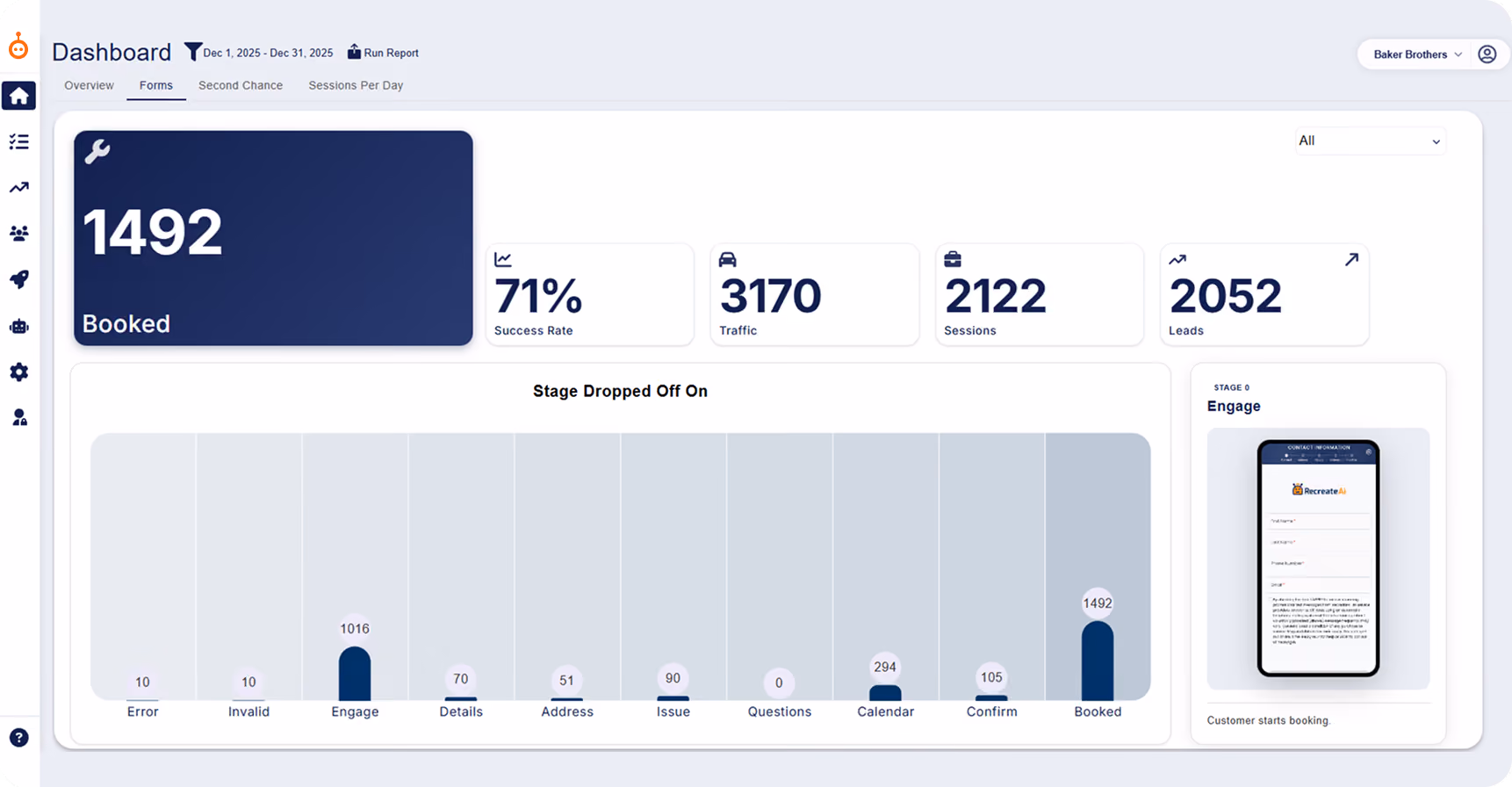 ScheduleBot AI forms banner for home service online booking