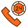 Inbound phone call visual for ScheduleBot