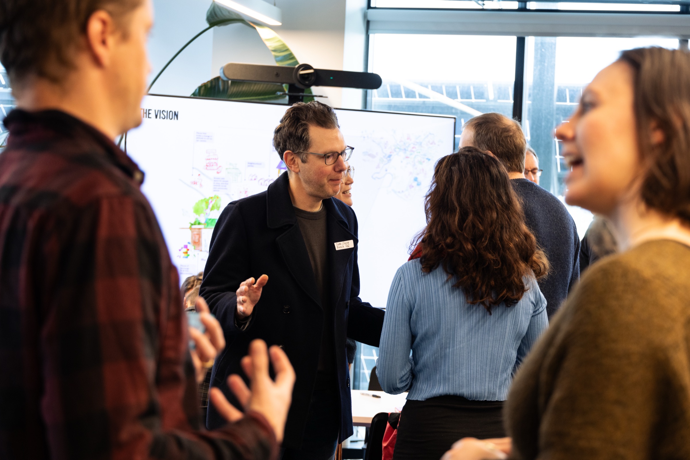 Participants in conversation at a Regen Melbourne workshop