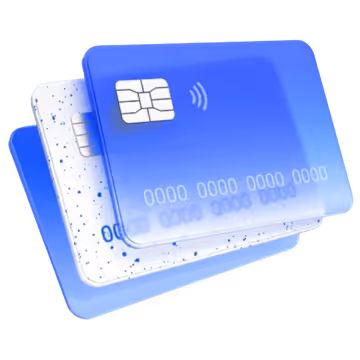 3d icons bank cards