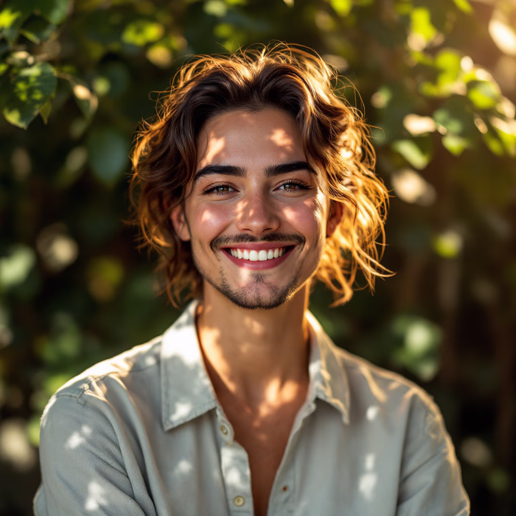 [headshot] image of customer (for a home goods store)