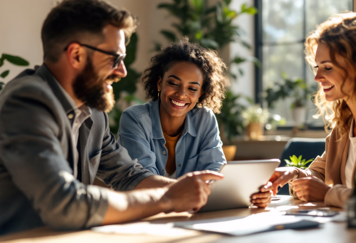 image of consulting session in progress