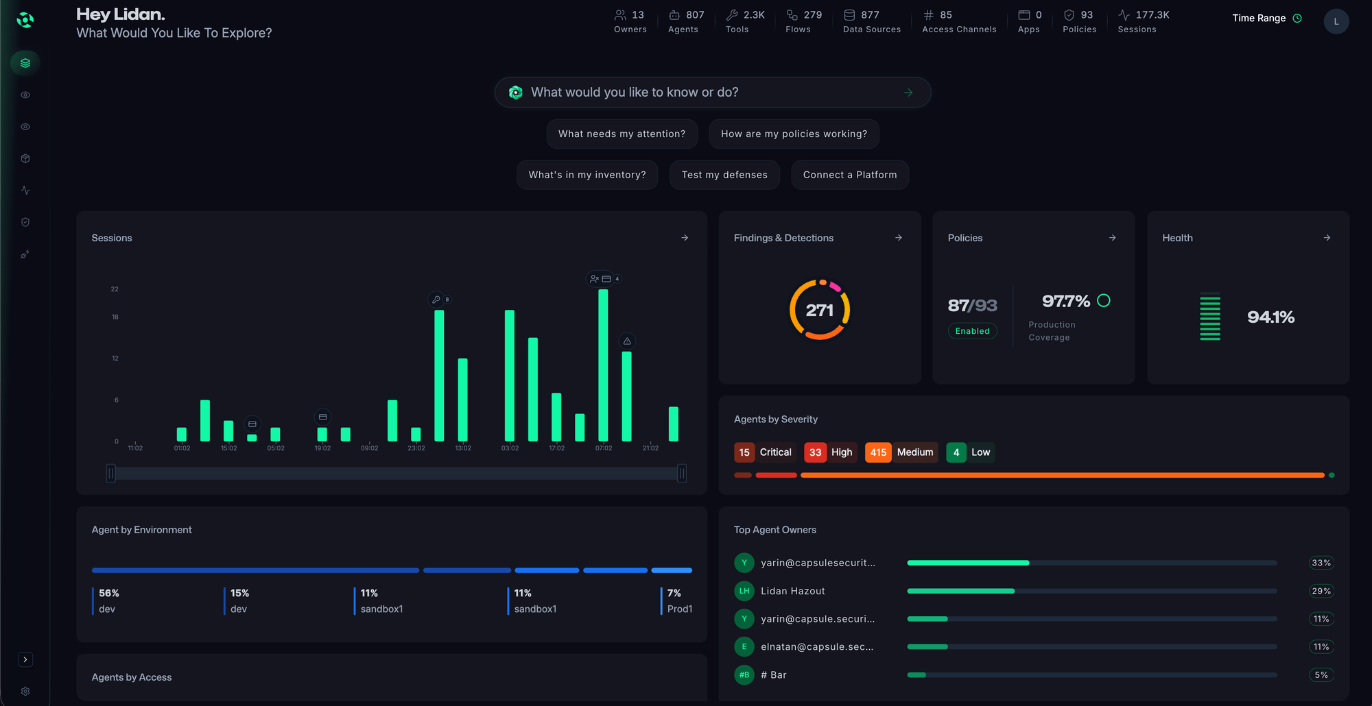 Capsule Security | AI Agent Runtime Security Platform