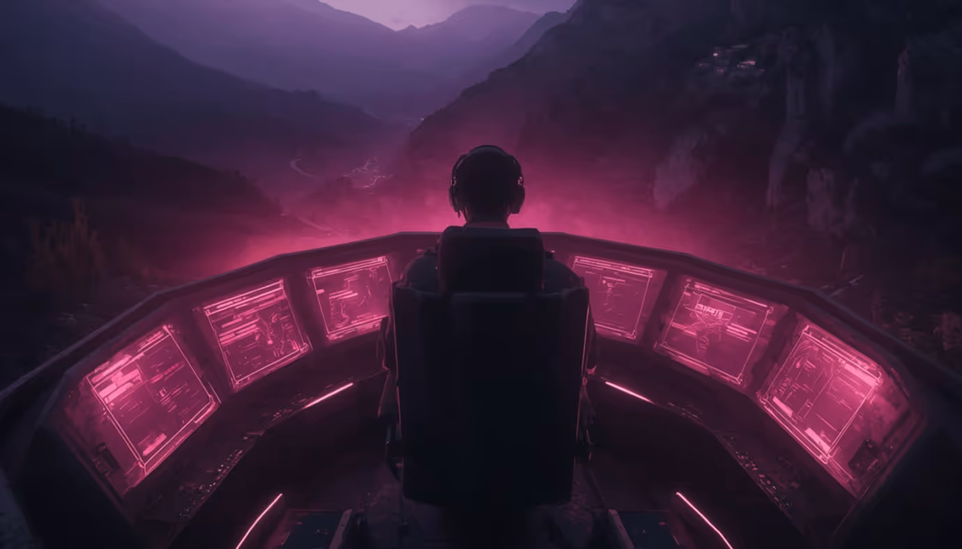 Pilot in cockpit with AI controls article about artificial intelligence cover