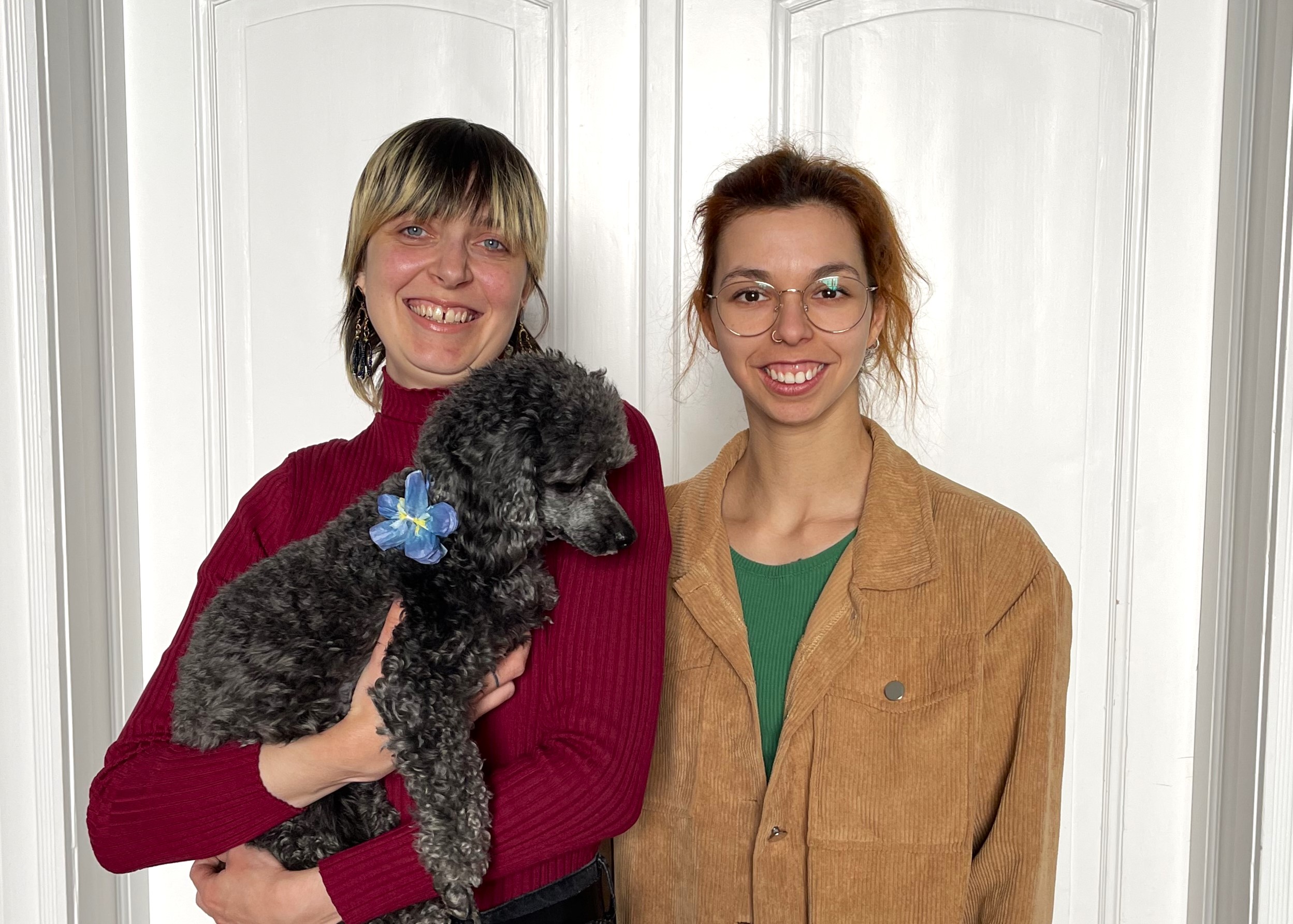 Jale Bramhoff y Gabrielle Rochette, miembros del equipo de Intrax