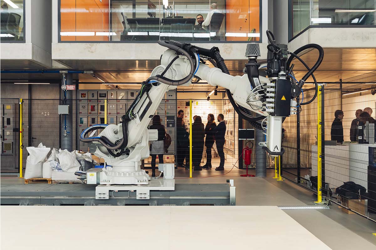 image of guest speaker at a conference (for a legal tech)