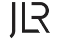 Stylized black letters JLR in a minimalist modern font on a white background.