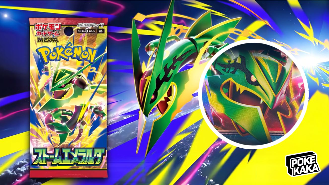寶可夢 M6 新彈《綠寶石風暴》正式亮相！Mega 烈空座率先登場